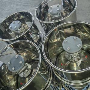 SS 112L drums for lithium salt